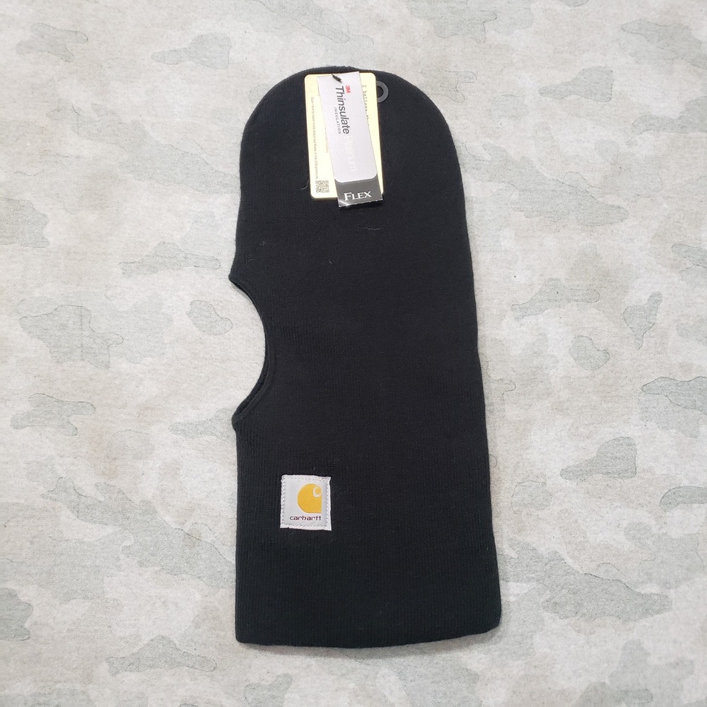 Carhartt Face Mask Mens OS Black Thinsulate Balaclava Platinum 125 NWT